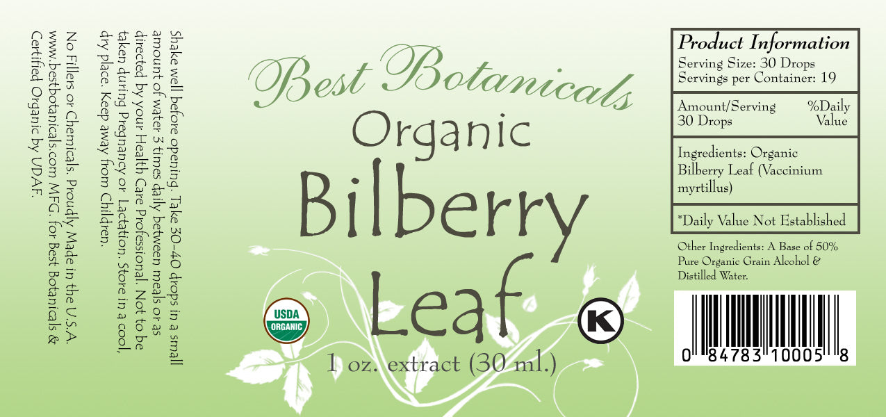 Bilberry Leaf Extract