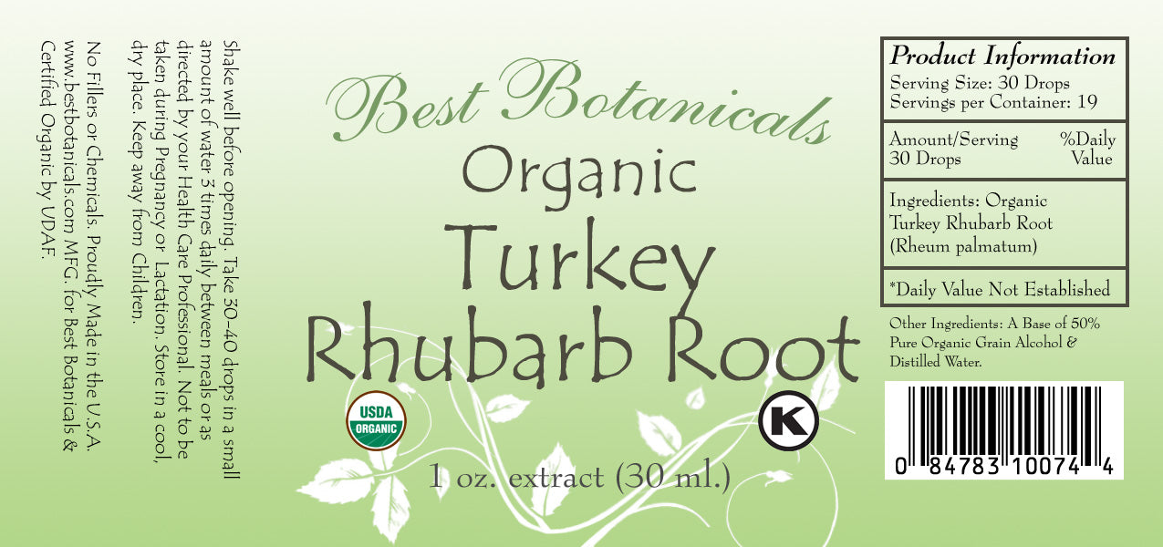 Turkey Rhubarb Root Extract