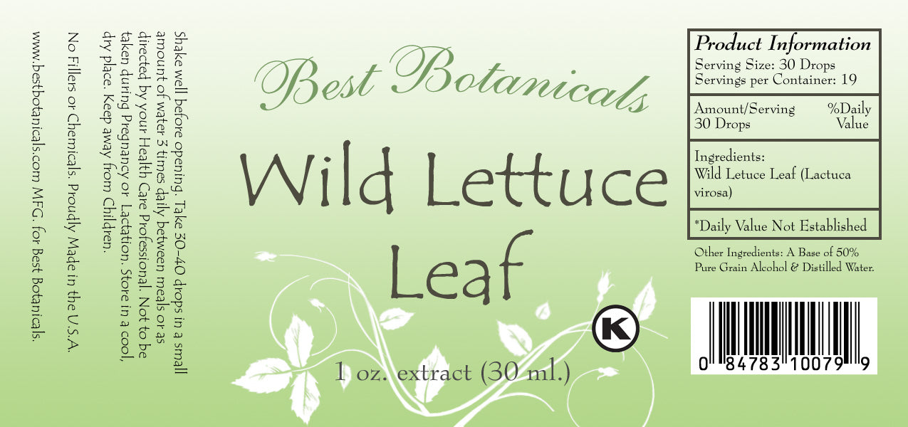 Wild Lettuce Leaf Extract