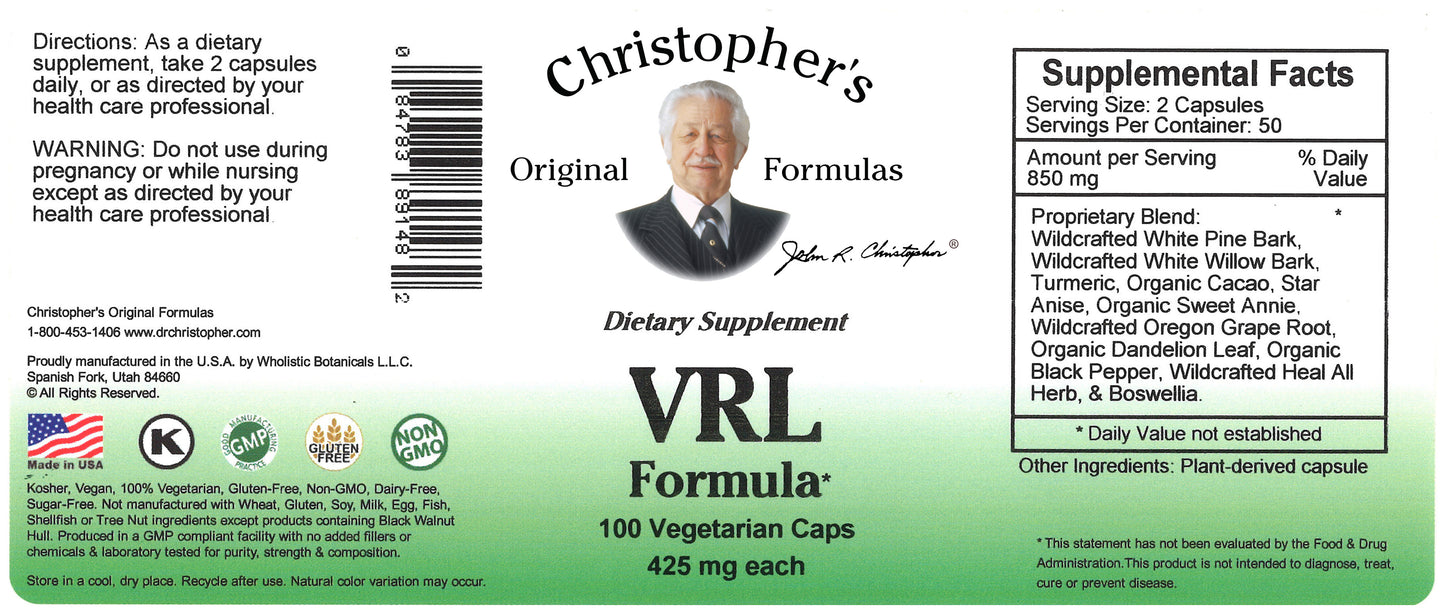 VRL Formula Capsule