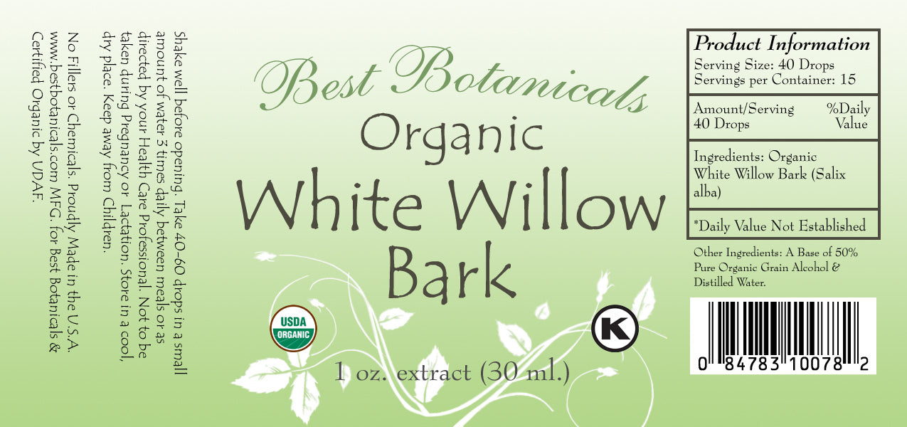 White Willow Bark Extract