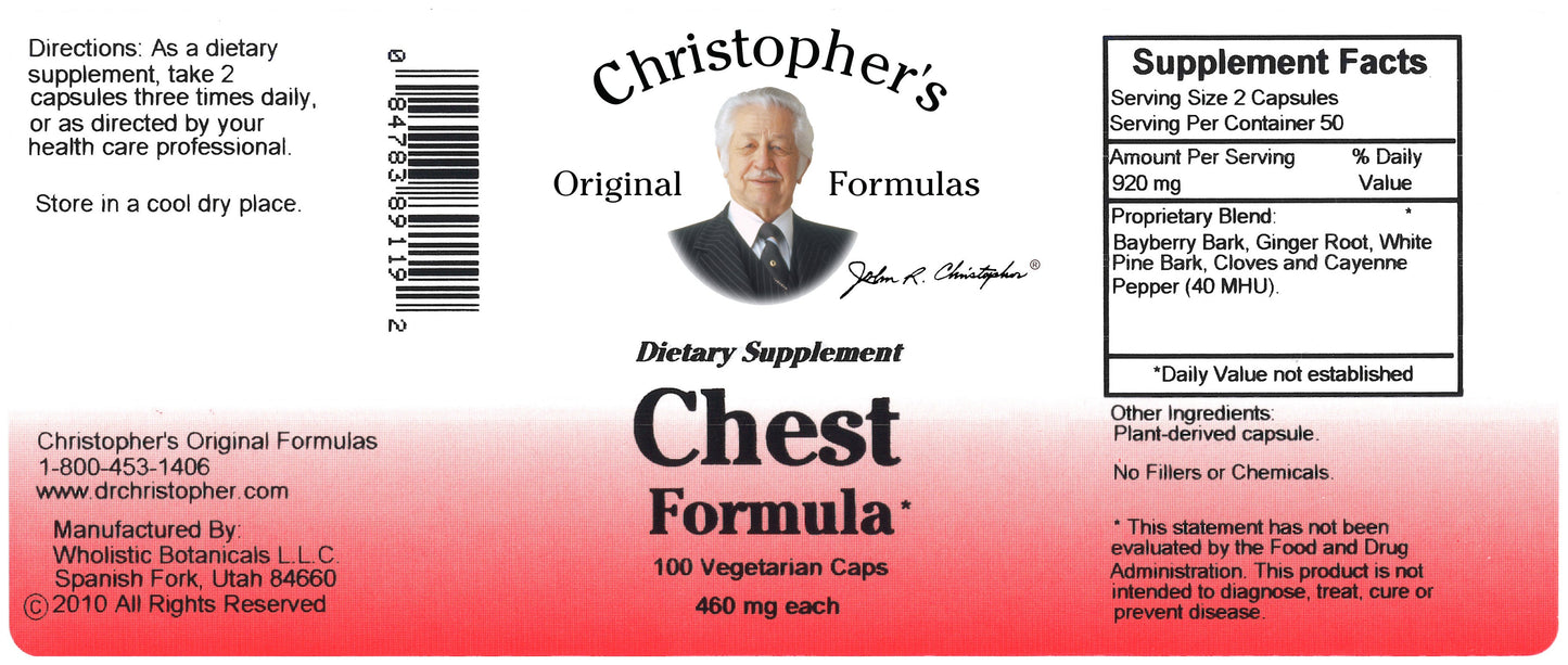 Chest Formula Capsule
