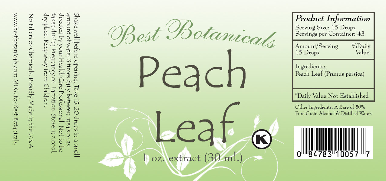 Peach Leaf Extract
